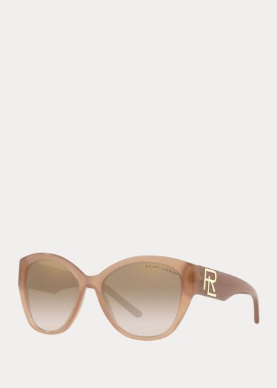 Women's Ralph Lauren Mirrored Butterfly Sunglasses | 087956HAJ